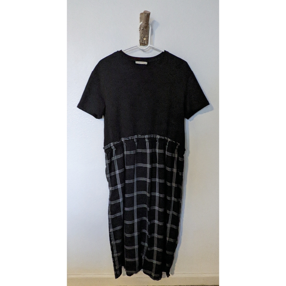Zara Checked Combination dress